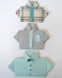 Add a bit of glue on the top of the tie (on the back) and glue it on the card base (between slits). How To Make A Diy Father S Day Card That Matches Dad S Favorite Shirt Sheknows