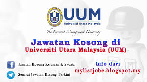 Full time, part time, internship. Jawatan Kosong Di Universiti Utara Malaysia Uum 6 November 2016 Appjawatan Malaysia