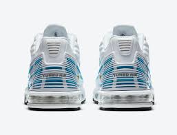 Nike Air Max Plus 3 White Black Laser Blue Enigma Stone Sneaker Debut
