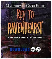 Pc Mystery Case Files 12 Key To Ravenhearst Edicion Coleccionista En Espanol Juegos Para Pc Gratis Juegos De Misterio Objetos Ocultos