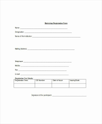 School Registration Form Template Best Of Registration Form Template 9 Free Pdf Word Docume In 2020 Registration Form Online Registration Form Registration Form Sample