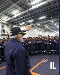 Prime Minister Narendra Modi celebrated Diwali aboard India's pride, INS  Vikrant, sharing the festival of lights with naval officers and sailors  stationed off the coast of Goa. He joined them for dinner,