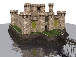 3d Medieval Castle Model Medieval Castle Castle Medieval