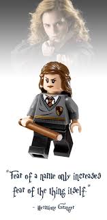 Fear Of A Name Only Increases Fear Of The Thing Itself Hermione Granger Hermione Granger Lego Minifigure Harry Potter Collectibles Lego Harry Potter Minifigures Harry Potter Hermione Lego Harry Potter