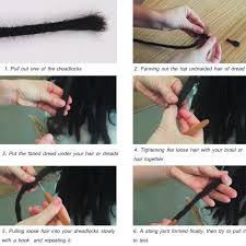 It is appropriate for long to super short hair. 20 100 Echthaar Rasta Reggae Punk Zwangshandlungen Hakel Zopfen Hair Extensions Ebay