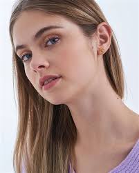 Argento 925 Placcatura Oro Rosa Charm Donna Rosato In Argento 925