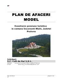 De cativa ani buni, sarbatorile de craciun, de revelion si nu numai au devenit o adevarata afacere pentru proprietarii de pensiuni turistice. Plan De Afaceri Pensiune Colt De Rai