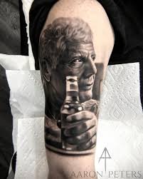Getting tattooed in thailand 3 sak yant tattoos to consider. Aaron Peters Tattoo Anthony Bourdain Tattoo Anthony Bourdain Tattoos Anthony Bourdain Tattoos