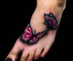 3d Butterfly Tattoo 8 65 3d Butterfly Tattoos 3 3 Dessins De Tatouage De Cheville Tatouage Tatouage Cheville