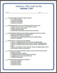 7.what percentage of american's living today can trace their ancestry back to the mayflower? America The Story Of Us Episode 1 Worksheet Test Puzzle Bundle Rebels