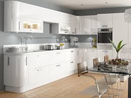 Painting your kitchen cabinets is a great way to give your kitchen a makeover on a budget. High Gloss Painted Kitchens Glossy Kitchen White Gloss Kitchen Kitchen Cabinet Design Photos