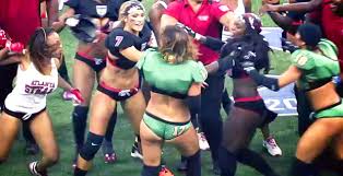 Bad news for you at this very moments, but good news for you going forward. Lingerie Football League Brawl Sexy Video