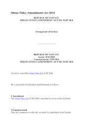 Strata management (strata management tribunal) regulations 2015. Http Faolex Fao Org Docs Pdf Van148856 Pdf