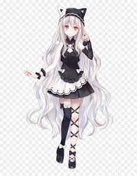 How to draw princess celestia. Black And White Haired Anime Girl Anime Girl With Curly Hair Hd Png Download Vhv