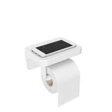 The best height for a toilet paper holder is 26 inches from the floor. Flex Surelock Toilet Paper Holder Shop Paper Towel Holders Umbra