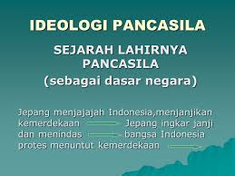 Menjelang kekalahan tentara kekaisaran jepang di akhir perang pasifik, pasukan pendudukan setelah beberapa hari tidak mendapatkan titik terang, pada tanggal 1 juni 1945, giliran bung karno untuk menyampaikan ide dasar negara. Sejarah Lahirnya Pancasila Sebagai Ideologi Negara Seputar Sejarah