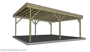 2 Car Carport Plans Myoutdoorplans Free Woodworking Plans And Projects Diy Shed Wooden Playhouse Pergola B Carport Plans Diy Carport Building A Carport