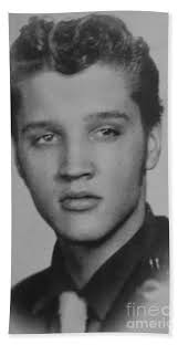 1959 in germany elvis presley. Young Elvis Presley Beach Towel For Sale By Pd