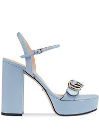 Gucci 115mm Block Heel Sandals Farfetch Heels Block Heels Sandal Sandals Heels