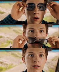 peter parker glasses name