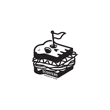 Scooters Sandwich Shop By Justinpervorse Learn Logo Design Learnlogodesign Learnlogodesign Illustration Art Retro
