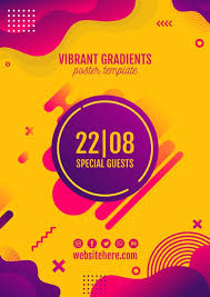 Electro music festival free flyer and poster template. Music Festival Yellow Poster Template Free Psd Psd Free Psd Resources