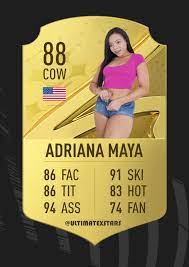 UXS2⚽💦 (onlyFUTCARDS) on X: Adriana Maya 🇺🇸 #futcard #fut23 #card112  t.coJeAoPb2E5q  X