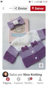 Pin By Marta Angelica Galardo On Ropa Crochet Baby Clothes Baby Jackets Pattern Crochet Baby Dress