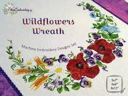 Find here all the beautiful embroidery patterns and designs featured by top us sewing blog, flamingo toes. Machine Embroidery Designs Baskets Wreaths