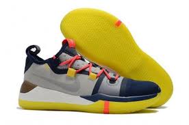 This nike kobe ad comes in all black which gives them the 'triple black' nickname. Nike Zoom Kobe Ad Ep Kobe Bryant Wolf Grey Blue Red Av3556 100 Sepsport
