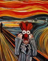 Pop Culture Work Inspired By Edvard Munch S The Scream Cheerful Art Art Art Parody