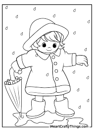 Raincoat coloring pages download free template. Printable Seasons Coloring Pages 100 Free Updated 2021