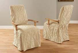 Dining room chair covers slipcovers set of 4/6, shell chair cover for mid century modern chair, armless chair cover lounge for kitchen, dining, living room side chairs beige 4.4 out of 5 stars 47 $13.99 $ 13. Matelasse Damask Arm Long Dining Chair Slipcover In 2021 Slipcovers For Chairs Dining Room Chair Covers Dining Chair Slipcovers