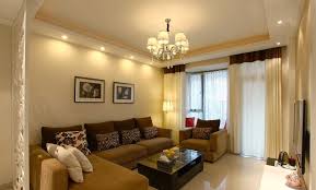 Plafon gypsum melingkar, dengan dekorasi langit futuristik di tengah ruangan dan pencahayaan di setiap rongga lingkar, membuat ruangan tampak cantik mengesankan. Ceiling Models For Living Room Novocom Top