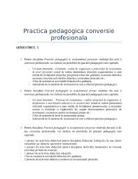 Va oferim gama completa de materiale didactice pentru gradinita, clasa pregatitoare, scoala primara, gimnaziu si liceu: Doc Practica Conversie Georgiana F P Academia Edu