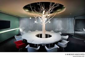 Creative Office Design By M Moser Associates Office Interior Design Creative Office Space Office Space Design