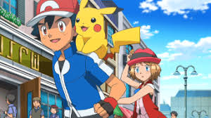 Freenom World Pokemon Ash And Serena Pokemon Manga Pokemon Characters