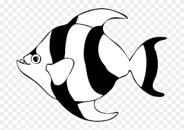 Fish clipart black and white. Tuna Clipart Black And White Fish Clipart Black And White Png Download 5341417 Pinclipart
