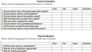 Training Evaluation Form Template Training Evaluation Form Training Evaluation Evaluation Form Training Evaluation Form