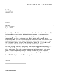 For landlords, it is considered good business practice to send a lease renewal letter 60 days before the lease expires. Non Renewal Notice Ezlandlordforms