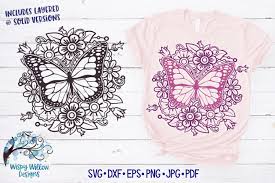 Looks nice on my side. Floral Butterfly Svg Butterfly And Flowers Svg 512482 Svgs Design Bundles In 2020 Butterflies Svg Design Bundles Mandala Svg
