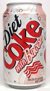 Pork Infused Soft Drinks Flavored Bacon Coke Diet Coke
