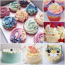Amazon Com Kootek 54 In 1 Cake Decorating Supplies 35 Piping Tips 13 Large Icing Sets 2 Reusable Si Cake Decorating Kits Cake Decorating Baking Accessories