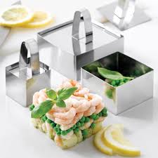 Piccantini 9 Piece Tartar Mould And Pusher Set Other Accessories Serveware Tabletop Preparation Culinaire Vaisselle Culinaire
