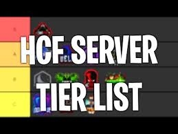 Nov 13, 2021 · the minecraft server tier list. Video Hcf Server