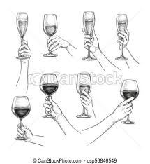 Hand Holding Wine Glass Google Search Wine Glass Drawing Art Reference Poses Drawing Exercises