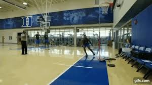 This means that zion williamson has one of the highest vertical jumps in nba history! Duke S Zion Williamson S Vertical Leap Makes Highlight Dunks Possible Espn Animated Gif