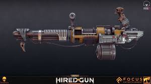 Escher Heavy Stubber - Art by Charles Thomas - 40K Gallery