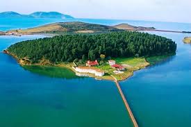 Saint Mary Orthodox Bizantine Monastery At Island Of Zvernec At Narta Lagoon In Vlore Albania Visit Albania Albania Travel Trip