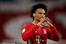 We hope you enjoy our growing collection of hd images. Bayern Munich Star Leroy Sane A Little Sorry To Thrash His Former Club Schalke 8 0 Daily Mail Online